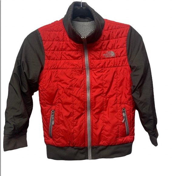 Boys reversible North Face jacket